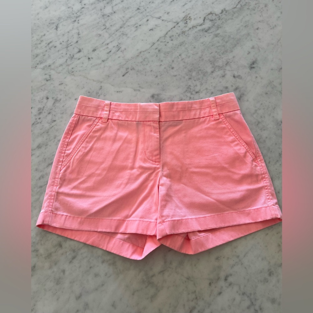 J. Crew Chino Shorts, Pink